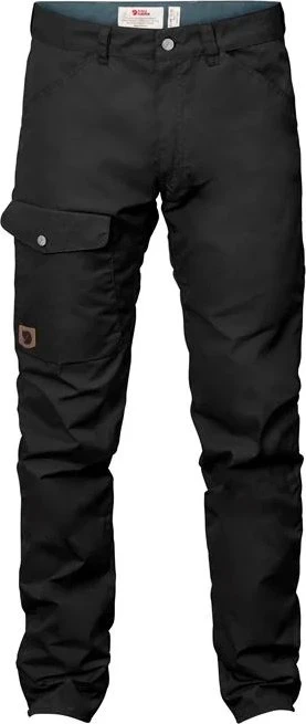 Fjällräven Greenland Jeans Regular Hose lang schwarz (Herren)