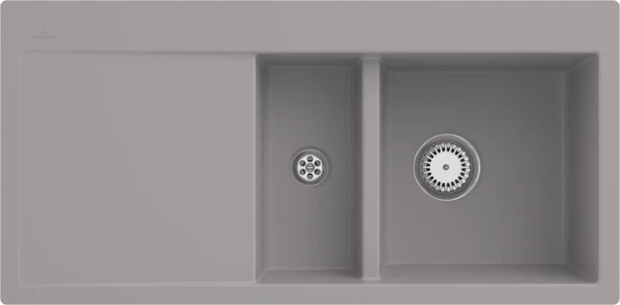 Villeroy & Boch Subway 60 flat flächenbündig Becken rechts fossil