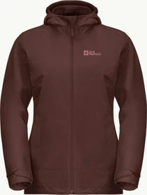 Jack Wolfskin Moonrise 3in1 Funktionsjacke dark maroon (Damen)