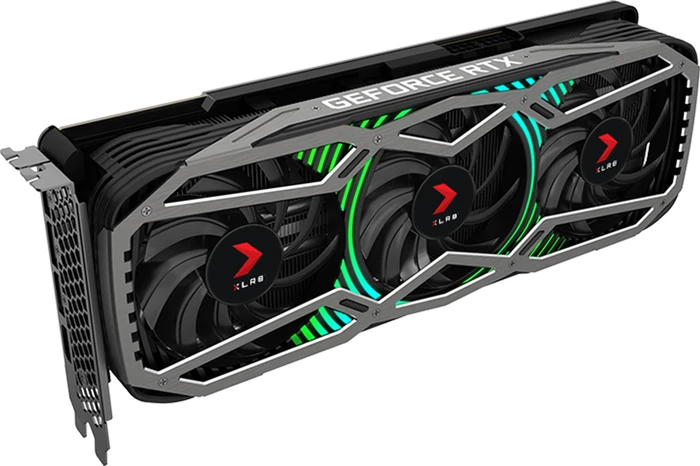 PNY GeForce RTX 3080 XLR8 Gaming Revel Epic-X RGB Triple Fan, 10GB GDDR6X, HDMI, 3x DP