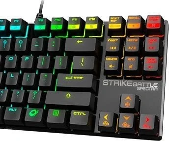 Ozone Strike Battle Spectra, MX RGB BROWN, USB, DE