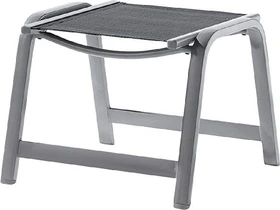 Sieger Royal Gartenhocker graphit/grau