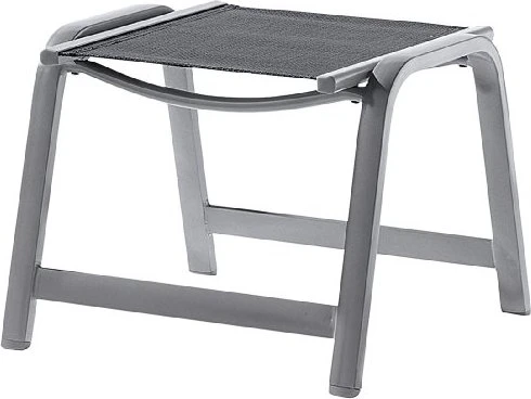 Sieger Royal Gartenhocker graphit/grau