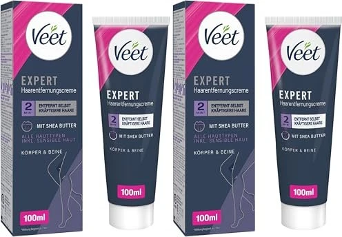 Veet Expert Haarentfernungscreme Körper & Beine, 100ml