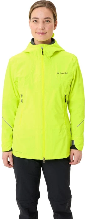 Vaude Yaras 3in1 Fahrradjacke neon yellow (Damen)