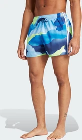 adidas City Escape Camo 3-Streifen Cix Badeshorts dark blue/white (Herren)