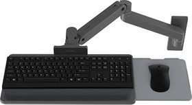 Ergotron LX Pro Tastatur Arm, Wandhalterung silber