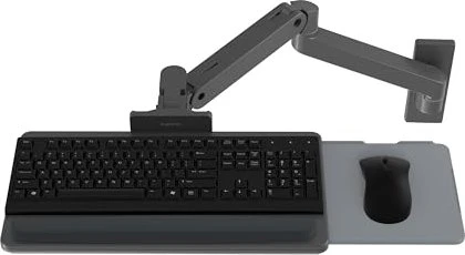 Ergotron LX Pro Tastatur Arm, Wandhalterung silber