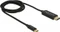 DeLOCK USB-C 3.1 [Stecker] auf HDMI [Stecker] 4K 60Hz Adapterkabel schwarz, 1m Vorschaubild