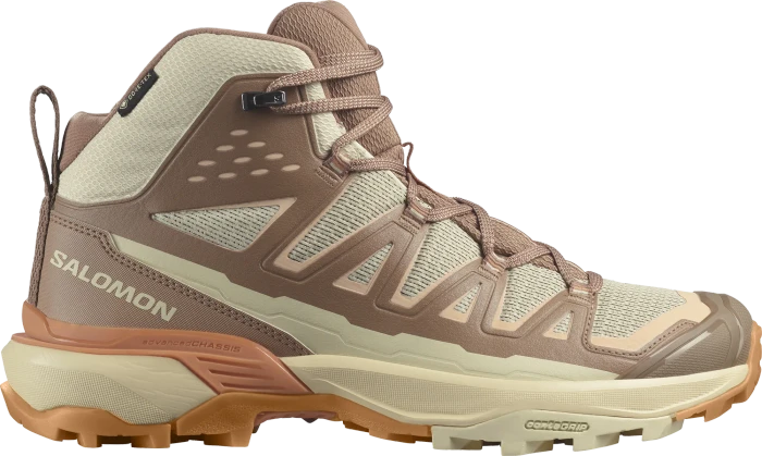 Salomon X Ultra 360 Edge Mid GTX shortbread/raw umber/prairie sunset (Damen)