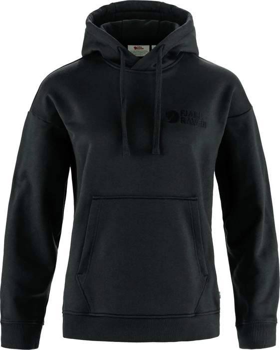 Fjällräven Classic Hoodie schwarz (Damen)