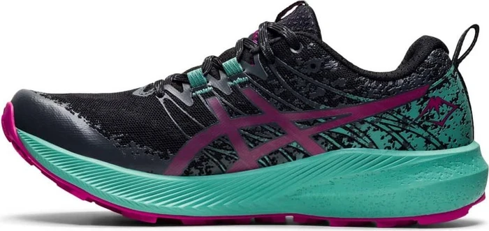 Asics Fuji Lite 2 black/fuchsia red (Damen)