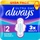 Always Ultra Day Long mit Flügeln Größe 2, 28 Stück