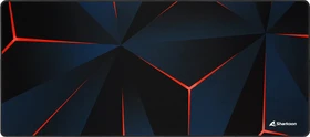 Sharkoon Skiller SGP30 XXL Arrow, Gaming Mouse Mat, dunkelblau/rot