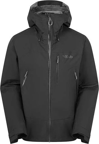 Rab Downpour Mountain Funktionsjacke schwarz (Herren)