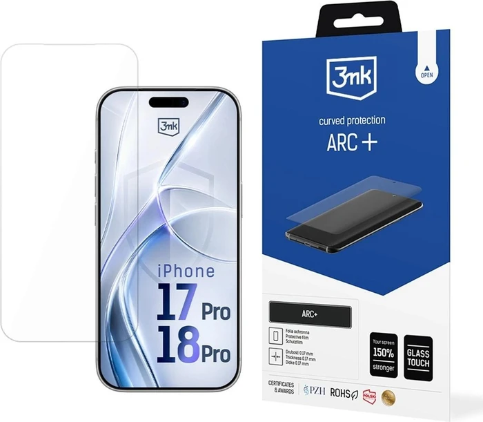 3MK Arc+ für iPhone 18 Pro