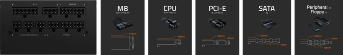 GIGABYTE UD750GM 750W, ATX 2.31