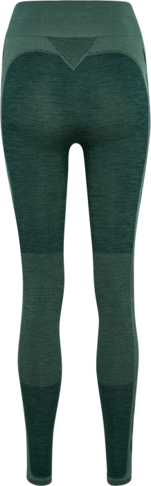 hummel CLEA Seamless Tight Hose lang green gables/garden topiary me (Damen)