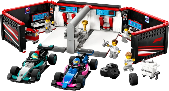 LEGO City - F1 Garage & Mercedes-AMG & Alpine Cars