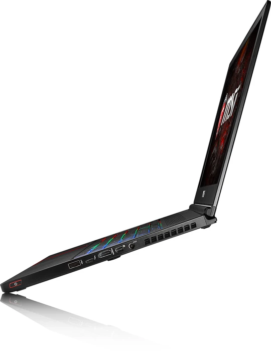 MSI GS63VR 6RF16H11 Stealth Pro, Core i7-6700HQ, 16GB RAM, 128GB SSD, 1TB HDD, GeForce GTX 1060, DE