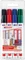 edding 3000 Permanentmarker sortiert, 4er-Set Vorschaubild
