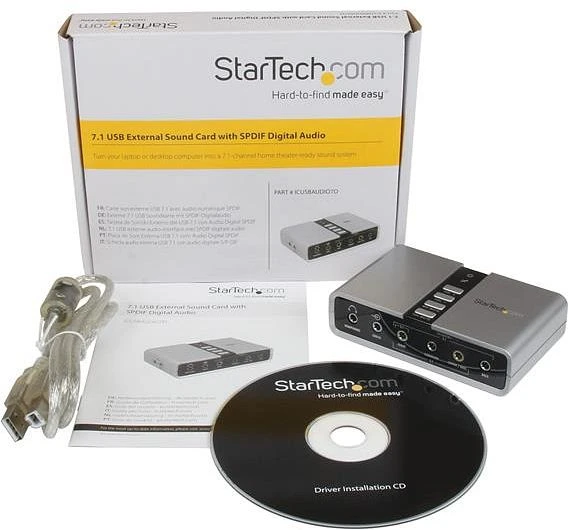 StarTech 7.1 externe Soundkarte USB 2.0