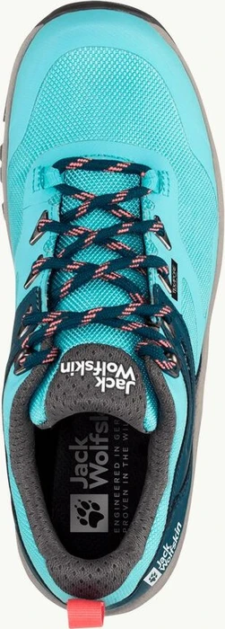 Jack Wolfskin Rebellion Guide Texapore Low turquoise/coral (Damen)