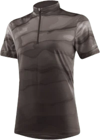 Löffler Barkly Half-Zip Trikot kurzarm charcoal (Damen)