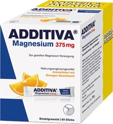 Additiva Magnesium 375mg Direktgranulat Sticks