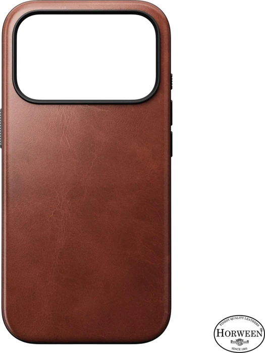 Nomad Modern Leather Case (Horween) für Apple iPhone 18 Pro olde dublin