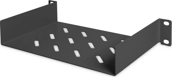 Digitus 10" Fachboden, für Netzwerk- und Serverschränke, schwarz, 149mm Einbautiefe