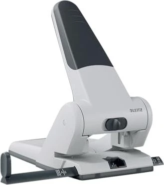 Leitz extrastarker Registraturlocher, silber