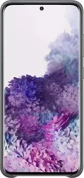 Samsung Leather Cover für Galaxy S20 grau