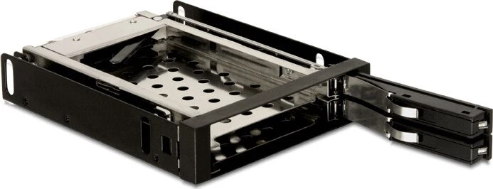 DeLOCK 3.5" Wechselrahmen für 2x 2.5" SATA