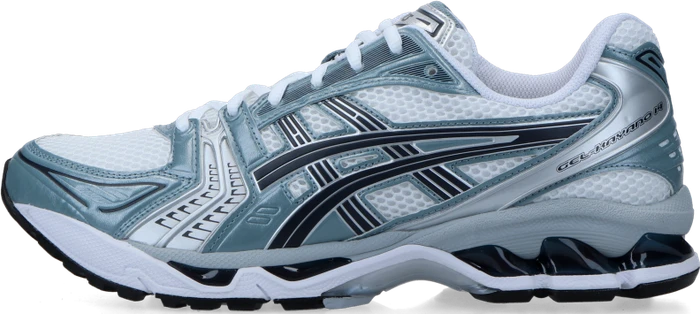 Asics Gel-Kayano 14 white/fjord grey