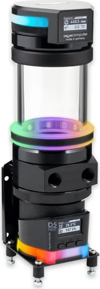 Aqua Computer Ultitube D5 100 Pro, D5 NEXT, Leakshield, 230ml, mit Pumpe und Leckageschutzsystem