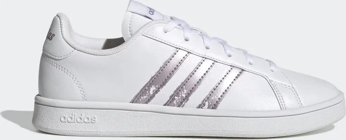 adidas Grand Court Base Beyond cloud white/matt purple met. (Damen)
