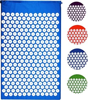 GMMH Akupressurmatte 80 x 51cm Massagematte blau