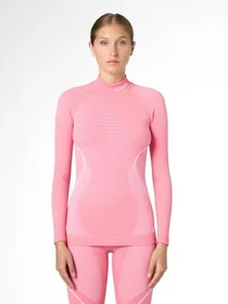 UYN Evolutyion Turtle Neck Funktionsshirt langarm flamingo/white (Damen)