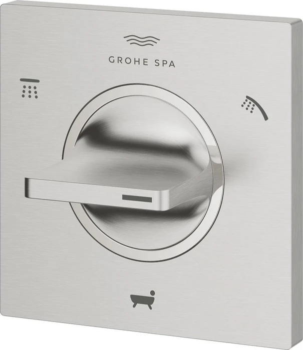 Grohe Allure 3-Wege Umstellung supersteel