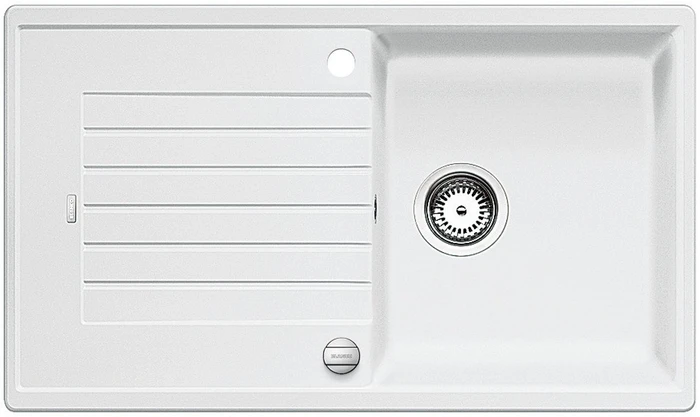 Blanco Zia 5 S Becken reversibel mit Ablauffernbedienung weiß