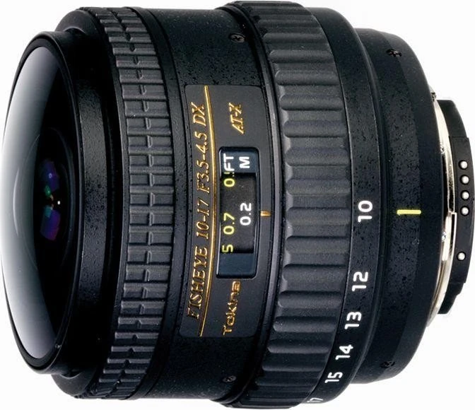 Tokina AT-X 10-17mm 3.5-4.5 AF DX NH Fisheye für Canon EF
