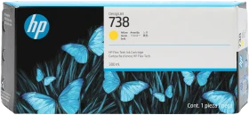HP Tinte 738 300ml gelb