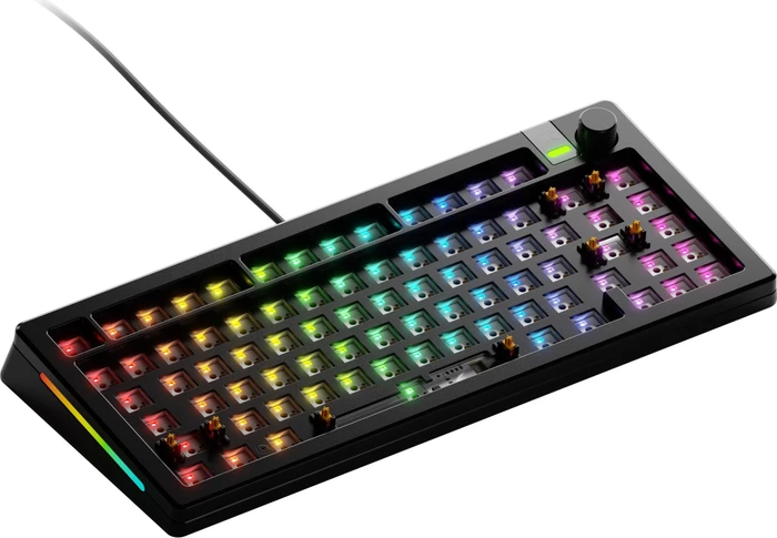 Glorious GMMK 3 Pro, Barebone Tastatur, 75%, schwarz, ANSI