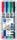 Staedtler Lumocolor duo 348 permanent sortiert, 4er-Set (348 WP4)