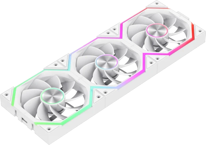 GameMax FN12A-N2 WL-RW, weiß, 120mm, 3er-Pack