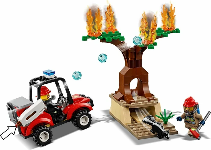 LEGO City Feuerwehr - Löschflugzeug der Feuerwehr