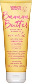 Umberto Giannini Banana Butter Nourishing Superfood Shampoo, 250ml