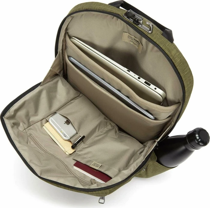Pacsafe Metrosafe X Anti-Theft 20l Rucksack, utility green