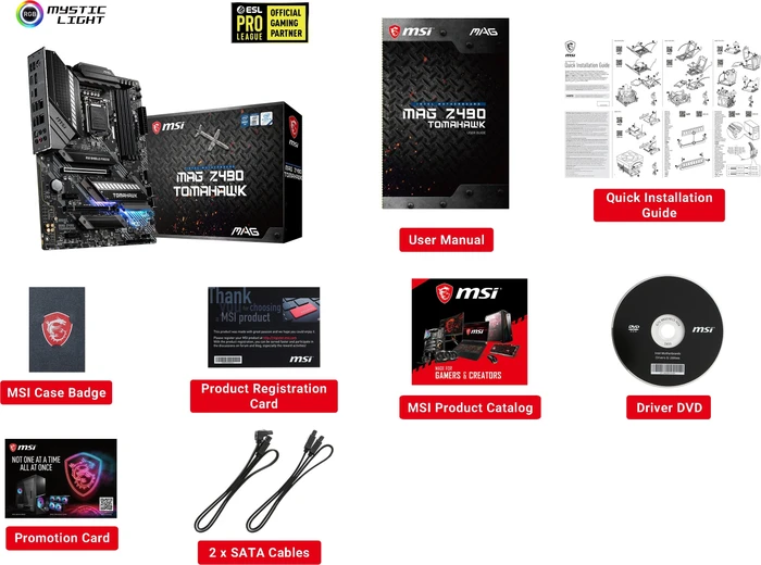 MSI MAG Z490 Tomahawk (Intel 1200)